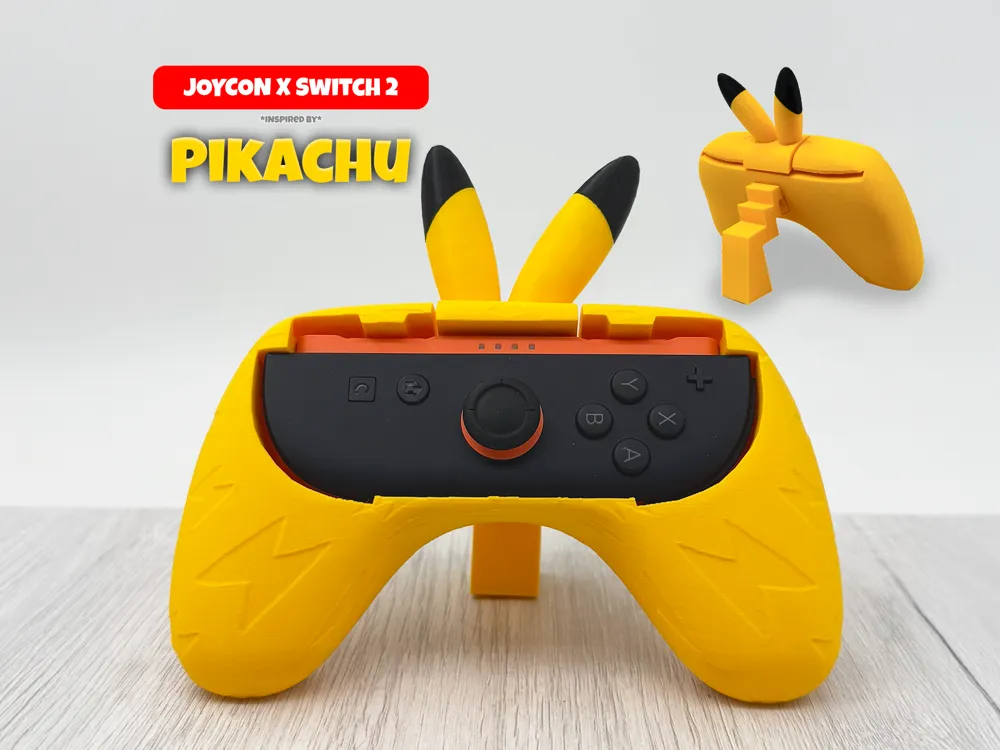Nintendo Switch 2 – JoyCon Pickachu